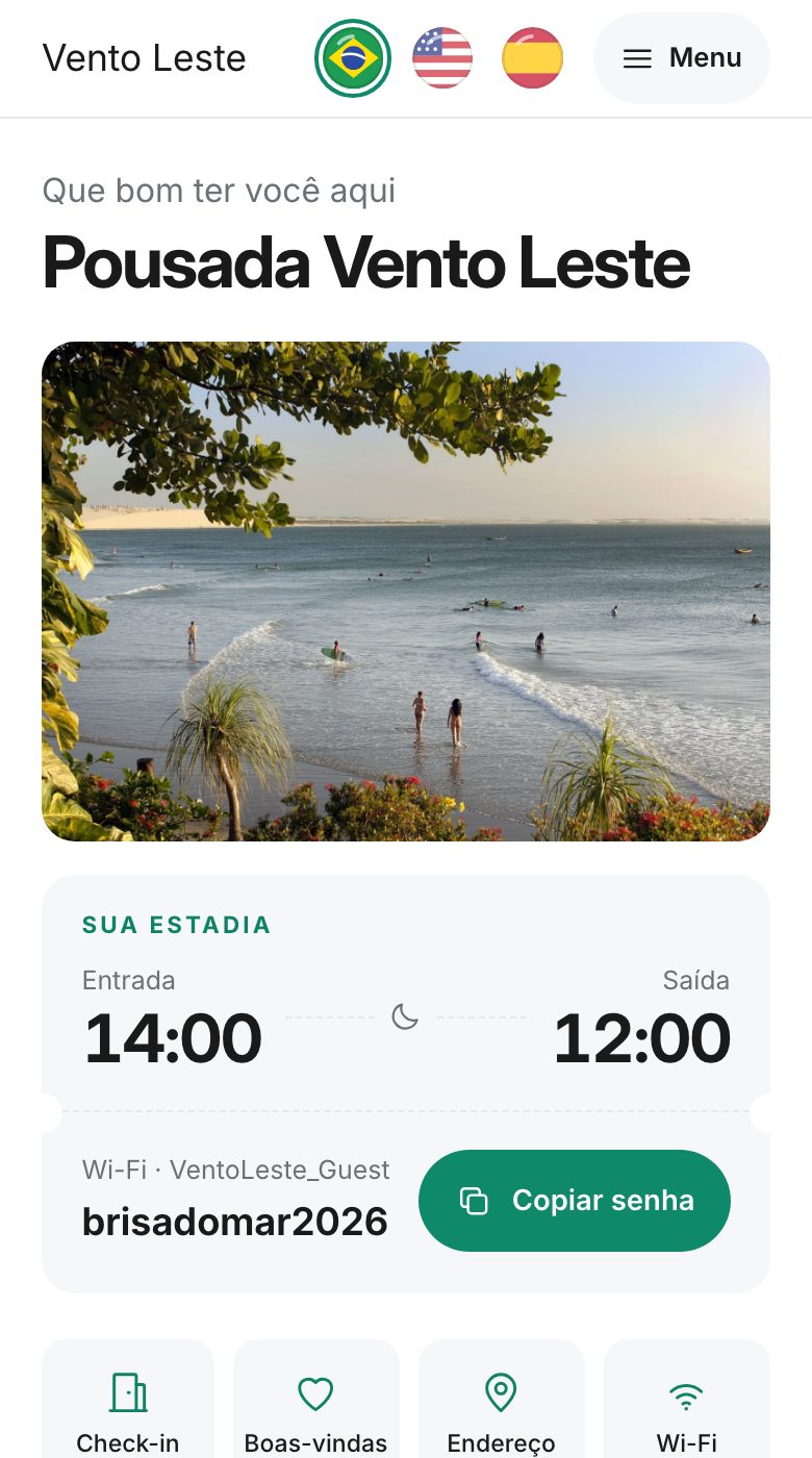 Exemplo do estilo Clean Moderno